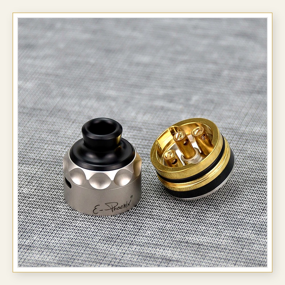 Vape Coil Replacement - E-Phoenix Resurrection V2 RDA 22.5mm Atomizzatore