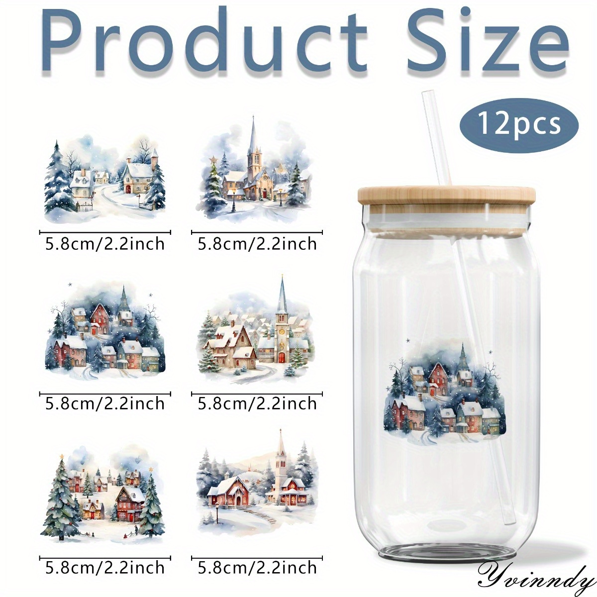 Set di 12 Adesivi per Barattol - Rdta Tank Glass recensione e prezzo