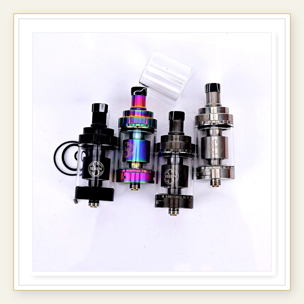 Siren V2 GTA 24mm MTL RTA Atom - Vape Coil Replacement recensione e prezzo