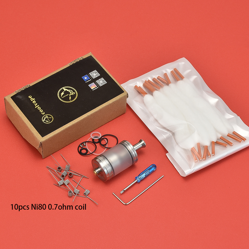 Taifun GTR RTA 23mm MTL vapori - Vape Coil Replacement recensione e prezzo