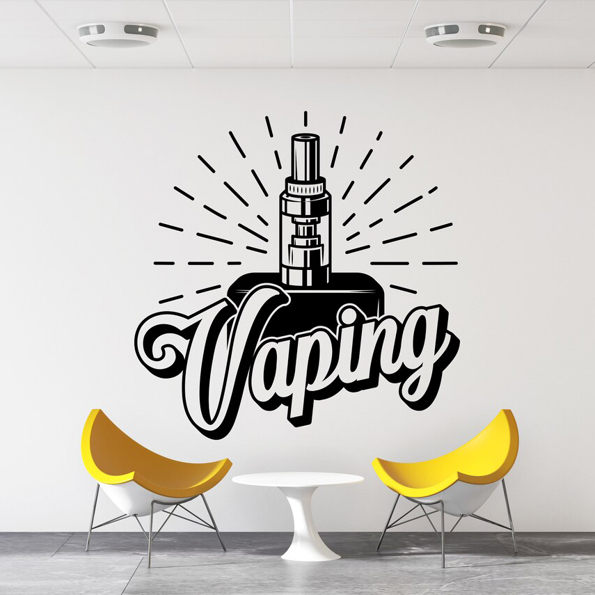 Vape Shop Wall Decal Window St - Vaping Store recensione e prezzo