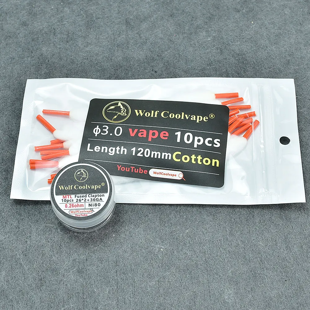 Wolfcoolvape NI80 Filo di risc - Vape Coil Replacement recensione e prezzo