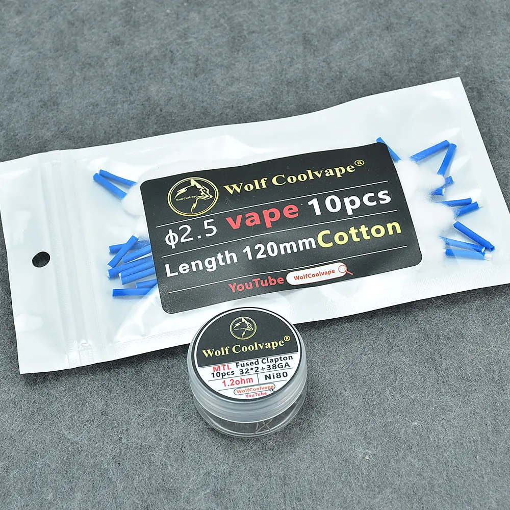 Wolfcoolvape NI80 Filo di risc - Vape Coil Replacement recensione e prezzo